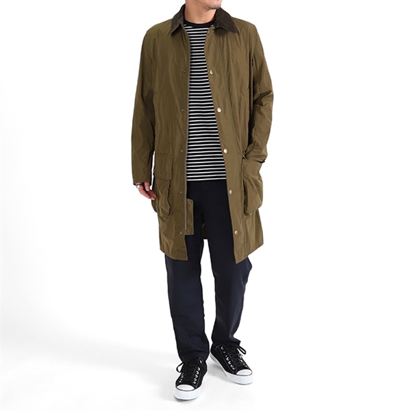 Barbour バブアー Border Sl ボーダー スリム シャープメモリー コート Mca0492 Barbour バブアー Add 宮崎