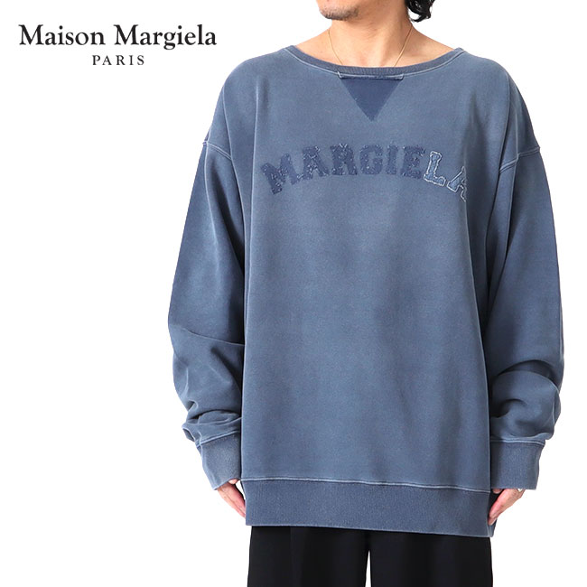 Maison Margiela メゾンマルジェラ オーバーサイズ オーバーダイ ロゴ ...