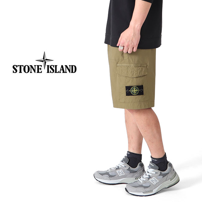 Stone Island ストーンアイランド バミューダ イージー カーゴショーツ 7815L1003