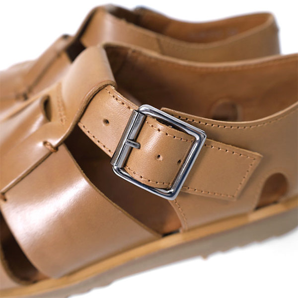 【超美品】　Paraboot グルカサンダル　約28cm レザー 箱付 Paraboot サンダル × BEAMS F / 別注 PACIFIC シュリンクレザー