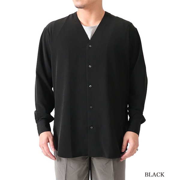 RAINMAKER レインメーカー Vネック カラーシャツ カーディガン V-NECK SHIRT