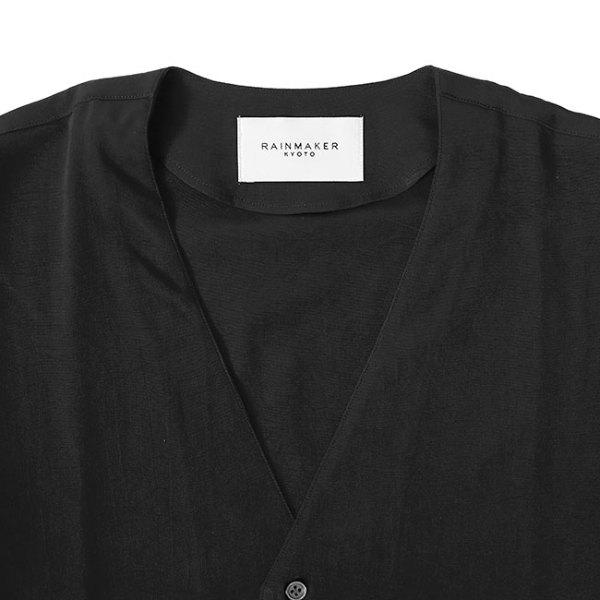 RAINMAKER レインメーカー Vネック カラーシャツ カーディガン V-NECK SHIRT