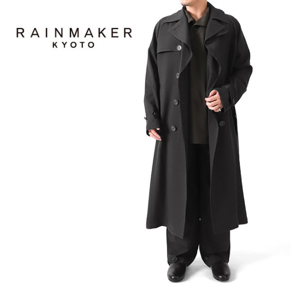 激安人気新品 21SS RAINMAKER オーバーサイズド トレンチコート