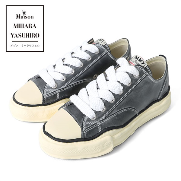 Maison MIHARA YASUHIRO メゾンミハラヤスヒロ PETERSON LOW オリジナルソール ローカット レザー スニーカー  A09FW723 OX