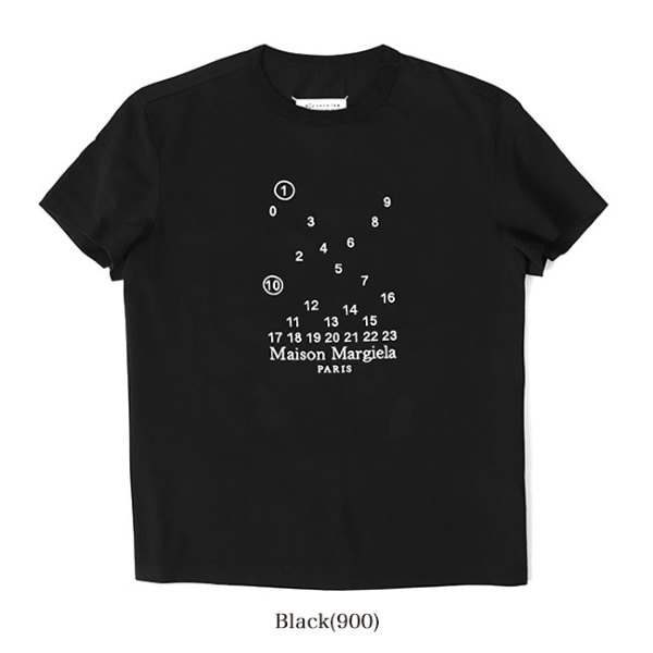 Maison Margiela カレンダーロゴTシャツ-