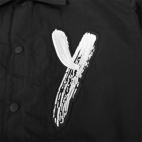 【美品】Y-3　オーバーサイズ　コーチジャケット　プリマロフト　中綿　ブラックアンダーカバー