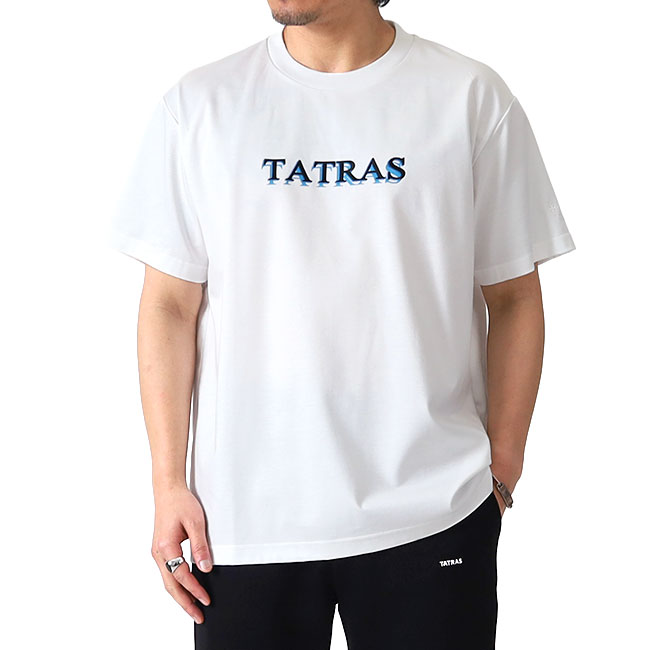 TATRAS タトラス RISTEN リステン ロゴ Tシャツ MTKE25S8037-M