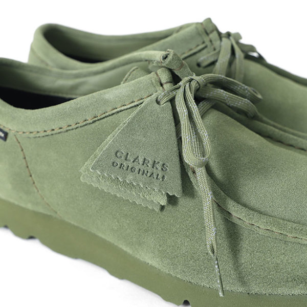 CLARKS クラークス Wallabee GTX ワラビー ゴアテックス スエードレザー モカシンシューズ 26174044