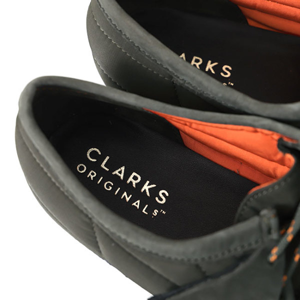 クラークス ワラビー 27cm オレンジ - 靴