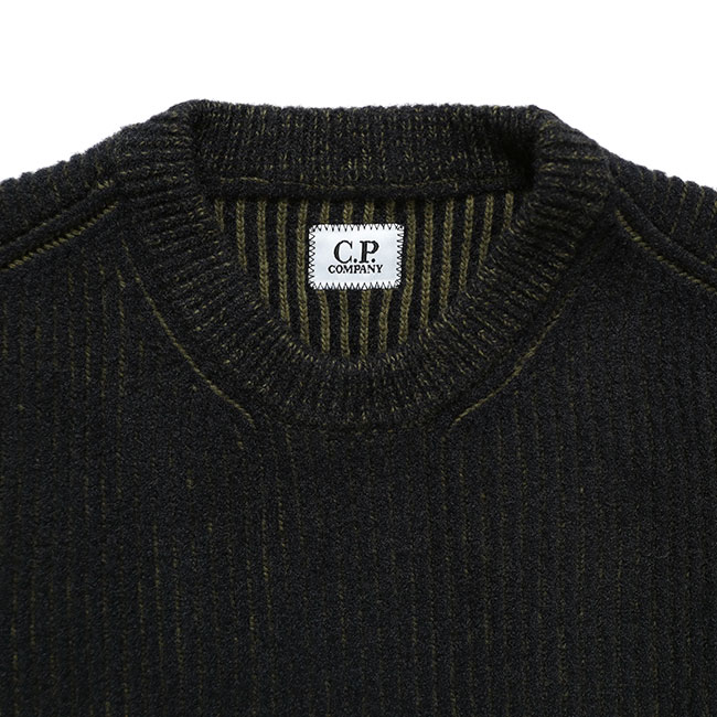 C.P. Company シーピーカンパニー フリース ニットセーター 19CMKN307A C.P. Company シーピーカンパニー フリース ニットセーター 19CMKN307A