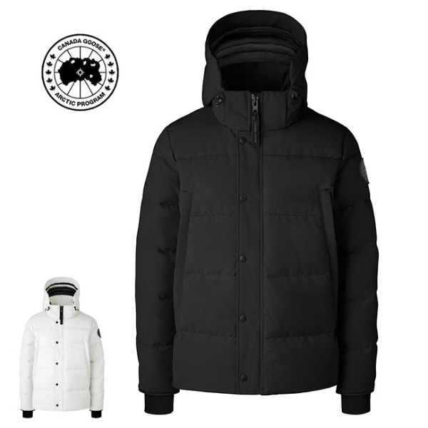 CANADA GOOSE BLACK LABEL カナダグース ブラックレーベル Wyndham ウィンダム フーデッド ダウンジャケット 2048MB