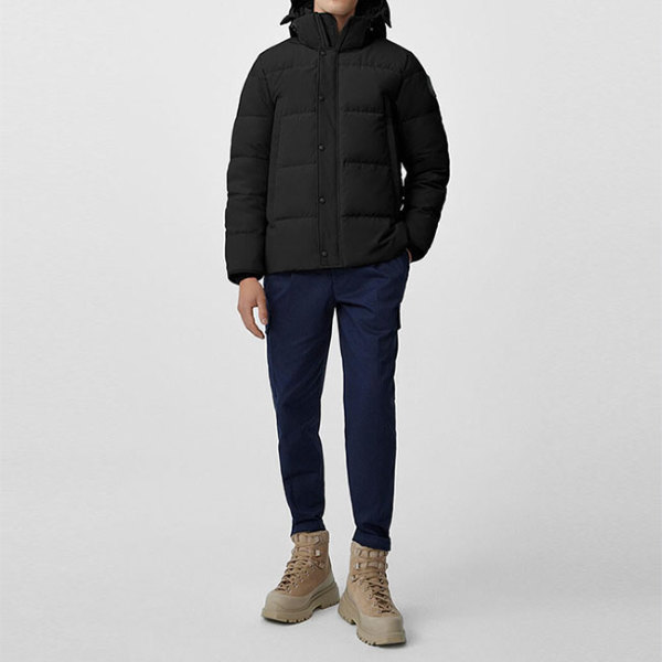 CANADA GOOSE BLACK LABEL カナダグース ブラックレーベル Wyndham ウィンダム フーデッド ダウンジャケット 2048MB