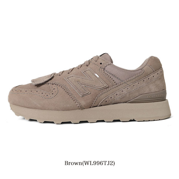 [予約商品] New Balance ニューバランス WL996 タッセル付き スエード スニーカー WL996TK2 WL996TJ2  WL996TL2