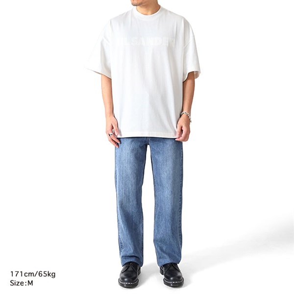 JIL SANDER ジルサンダー オーバーサイズ ロゴTシャツ J21GC0168 J20243