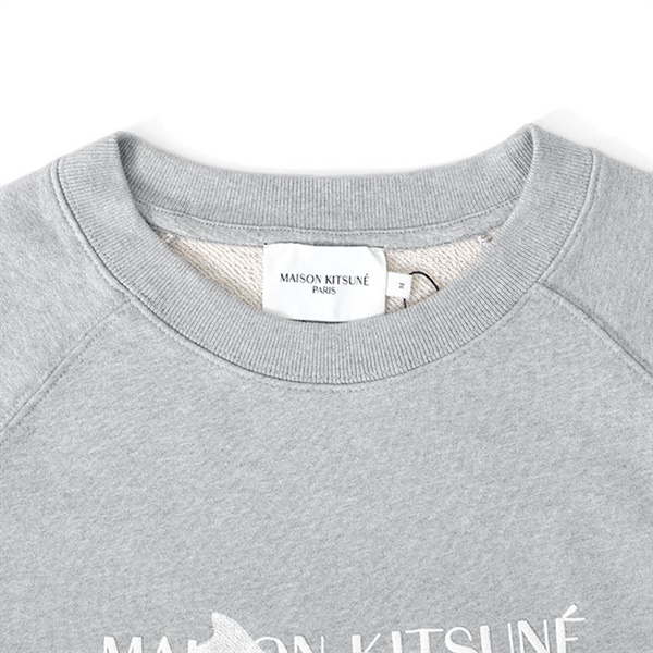 Maison Kitsune メゾンキツネ フォックススタンプ ロゴ刺繍 スウェット IM00338KM0001