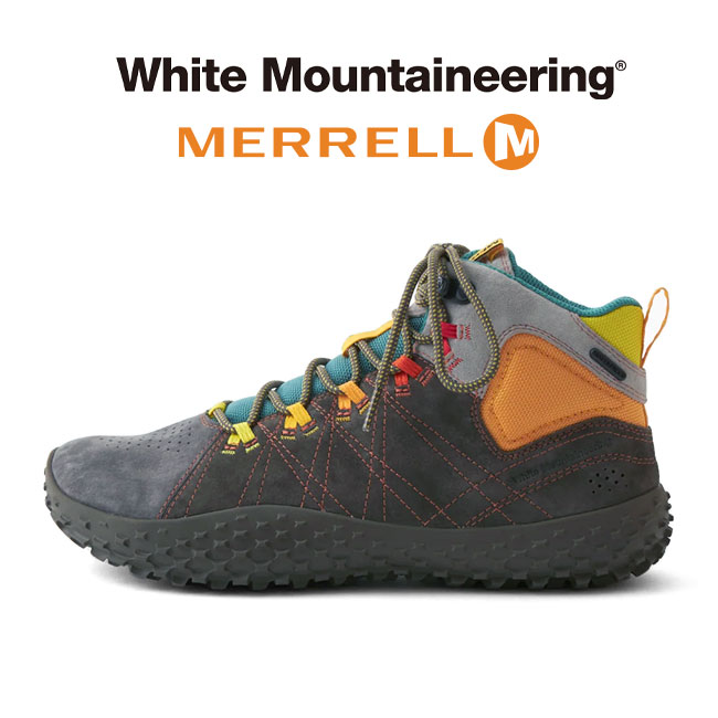 White Mountaineering × Merrell WRAPT MID ラプト ミッド ウォータープルーフ ハイキング スニーカー  WM2371801