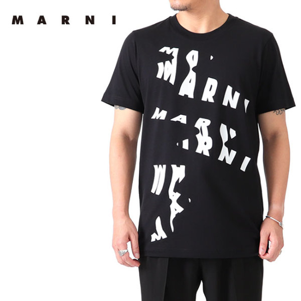 SALE] MARNI マルニ ロゴグラフィック Tシャツ HUMU0198P8 MARNI 