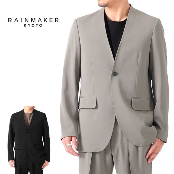 RAINMAKER レインメーカー シングルブレスレッド ノーカラージャケット