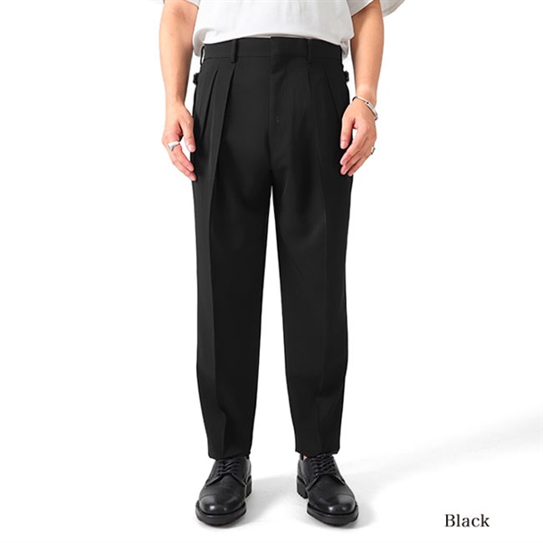 2022AW RAINMAKER HAKAMA TROUSERS 4 BLACK - パンツ