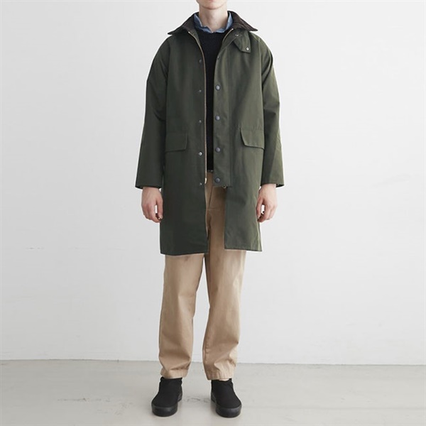 Barbour バブアー ノンオイルド ニューバーレー ジャケット 2レイヤーコート MCA0509