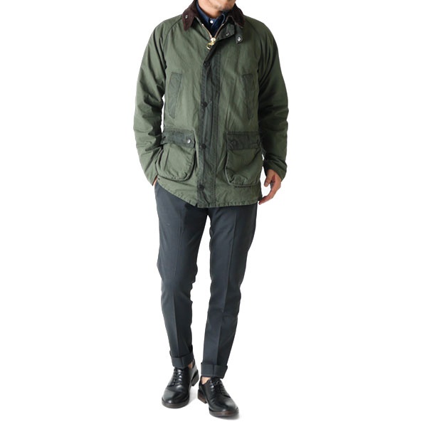 Barbour バブアー ウォッシュド スリムフィット ビデイル オイルドジャケット MWX1015