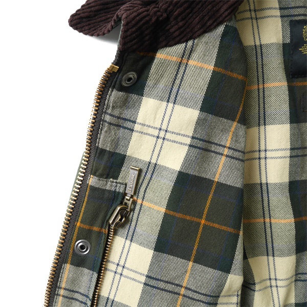 Barbour バブアー ウォッシュド スリムフィット ビデイル オイルドジャケット MWX1015