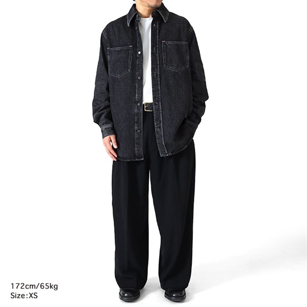 Acne Studios アクネストゥディオズ オーバーサイズ ブラックデニム