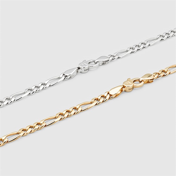 TOMWOOD トムウッド 9K Figaro Bracelet Thick Gold ゴールド チェーン ...