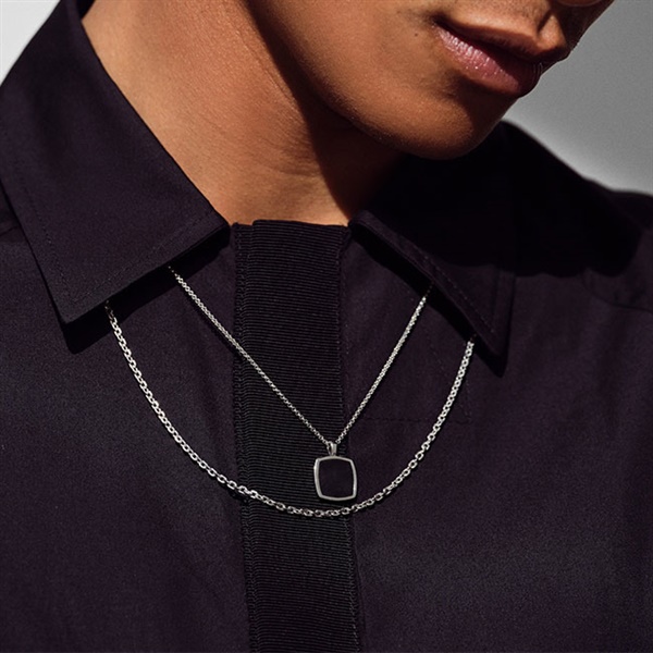 TOMWOOD トムウッド Cushion Pendant Onyx シルバー クッション