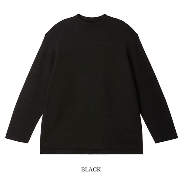 CFCL シーエフシーエル ロングスリーブ モックネックTシャツ