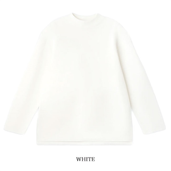 CFCL シーエフシーエル ロングスリーブ モックネックTシャツ