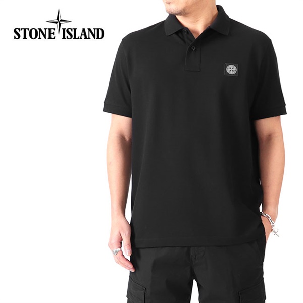 Stone Island ストーンアイランド コットンピケ ポロシャツ 10152SC17
