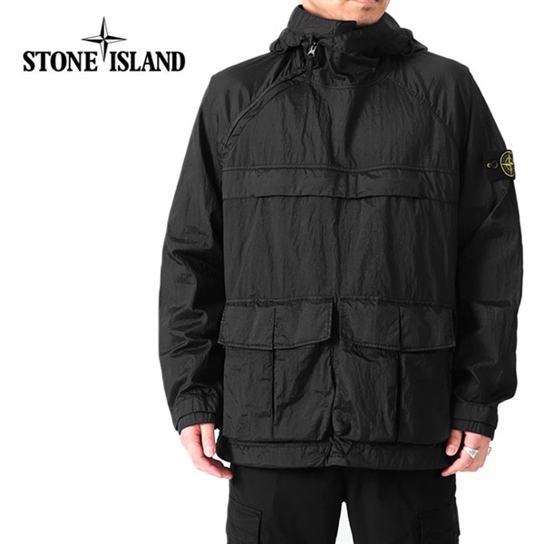 メンズSTONE ISLANDナイロンメタルジャケッ - ナイロンジャケット