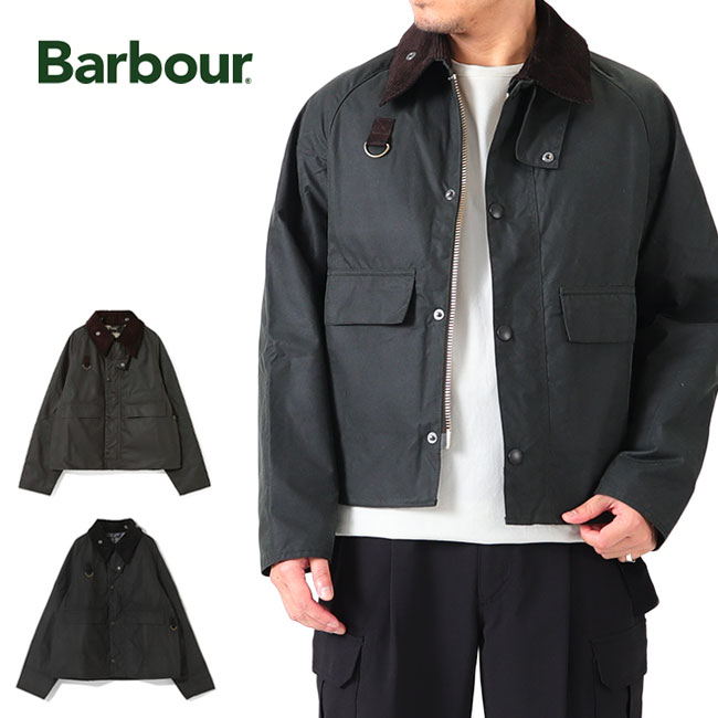綿100%【未使用】Barbour  SPEY  オイルドジャケット MWX1212