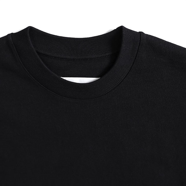 ◆JIL SANDER◆ ブラック Basic Tシャツ コットン コットン クルーネックTシャツ メンズ | Jil Sander 公式