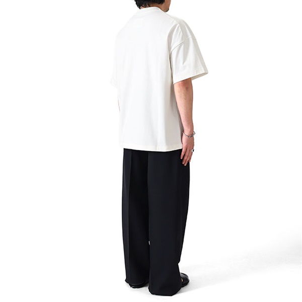 Jil Sander ヘビーコットンジャージーTシャツ JIL SANDER ジルサンダー ヘビーコットン ショルダーロゴ T