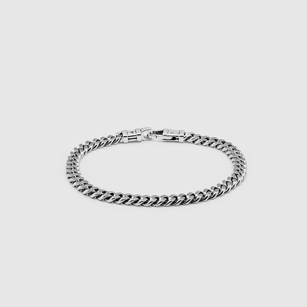 トムウッド シルバー ブレスレット 喜平 Curb Bracelet - アクセサリー