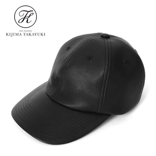 KIJIMA TAKAYUKI キジマ タカユキ6Panel  レザーキャップ写真追加いたしました