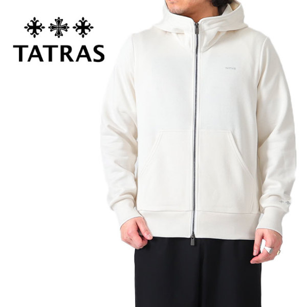 TATRAS ✕ CREW  　フーデットパーカー　MTCS20A8130−Mコットン36％