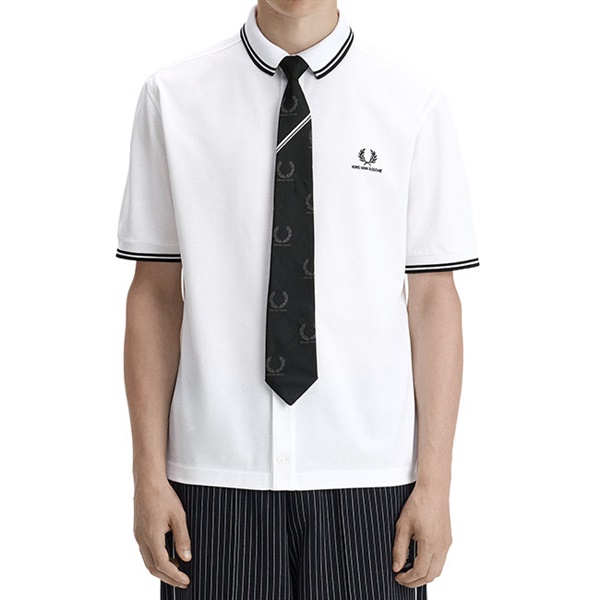 FRED PERRY x KRIS VAN ASSCHE �t���b�h�y���[ �N���X���@���A�b�V�� �l�N�^�C�t�� �s�P�V���c SM2110
