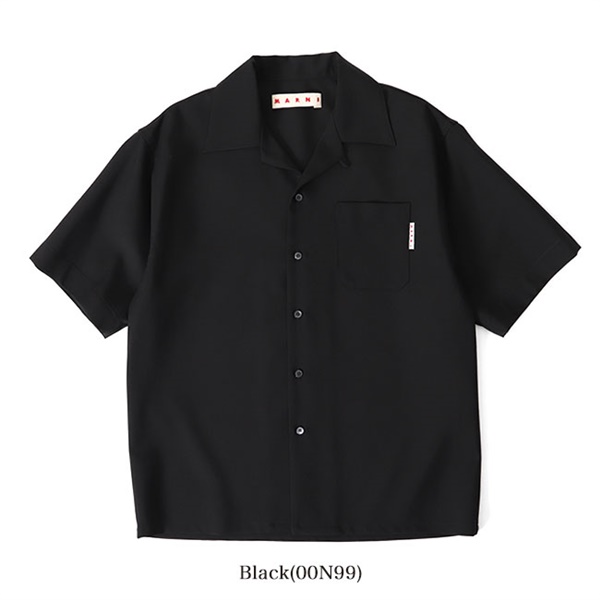 【MARNI】マルニ ボーリングシャツ オープンカラー サイズ:46 (新品)