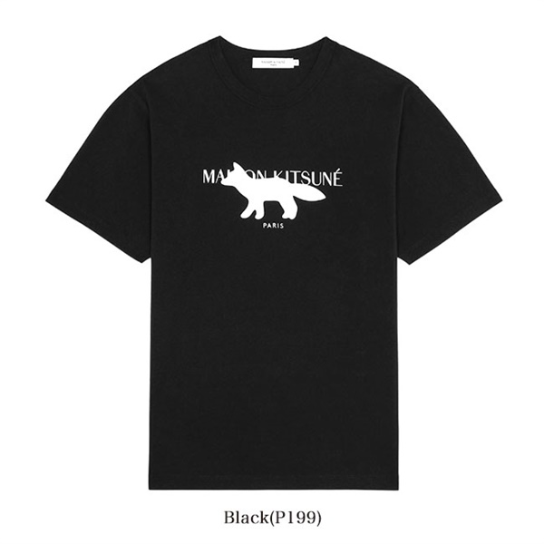 Maison Kitsune メゾンキツネ フォックススタンプ ロゴTシャツ JM00104KJ0008