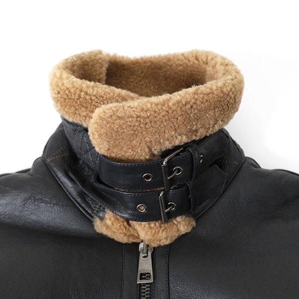 EMMETI エンメティMT01 シープスキン ムートンジャケット B-3 EMMETI