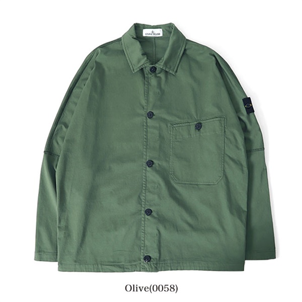 希少】STONE ISLAND 20AW ガーメントダイ シャツブルゾン M | www