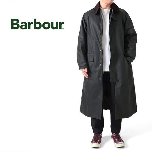 Barbour バブアー OS WAX BURGHLEY オーバーサイズ バーレー ワックス フィールドコート MWX1674