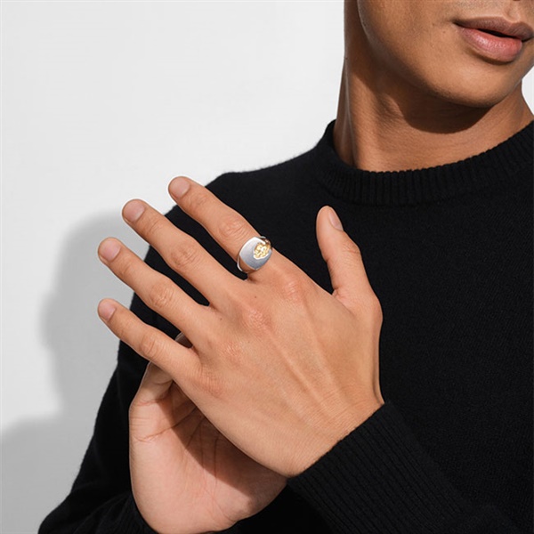 TOMWOOD トムウッド Mined Ring Large Diamond マインドリング 101573