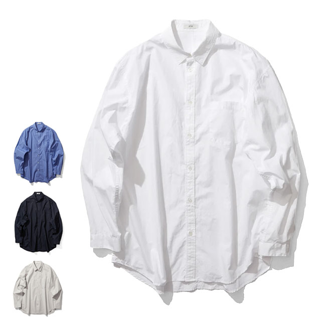 新品タグ付 ATON エイトン スビンコットン ノースリーブTシャツ 白 2 M ATON（エイトン） tシャツ ATON / スビンコットン キャップスリーブ T