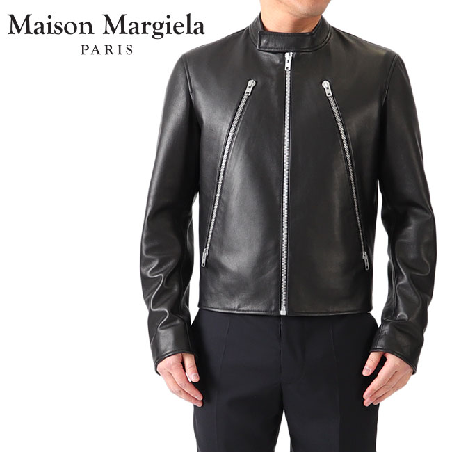 名作 20ss Maison Margiela マルジェラ 八の字ライダース - ジャケット 