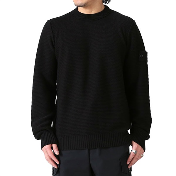 STONE ISLAND GHOST �X�g�[���A�C�����h �S�[�X�g�s�[�X �J�V�~�A�� �҂ݍ��� �R�b�g���j�b�g �Z�[�^�[ 5100032