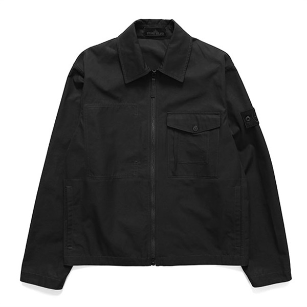 Stone  ストーンアイランド　ゴースト　シャツ　ジャケット　M Stone Island Ghost シャツジャケット | ブルー | FARFETCH JP